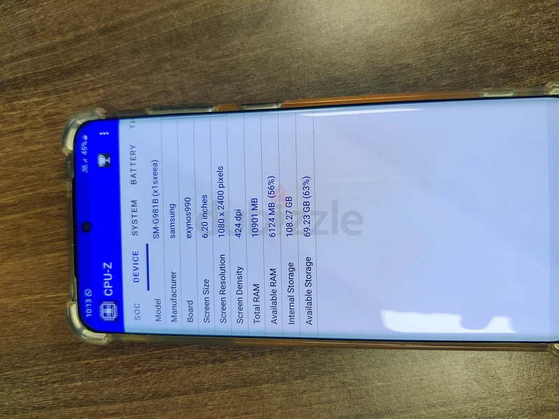 سامسونج جالكسي S20 بحالة جيدة.63214420905857113