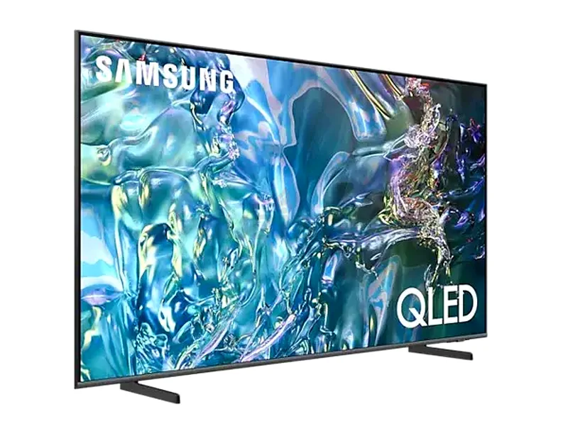 تلفزيون سامسونج الذكي Q60D بحجم 50 بوصة من نوع QLED وبدقة 4K، مع تقنية الإضاءة المزدوجة (Dual LED)، وتقنية Quantum HDR، وتوسيع دقة الصورة إلى 4K، ونظام تشغيل Tizen OS، مع توصيل مباشر63265094866819112