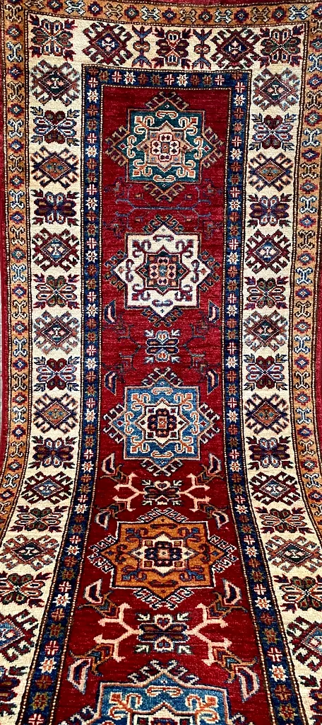 80 x 280cm Runner Carpet | new Handknotted Fine Super Kazak Carpet Runner63209348140417113