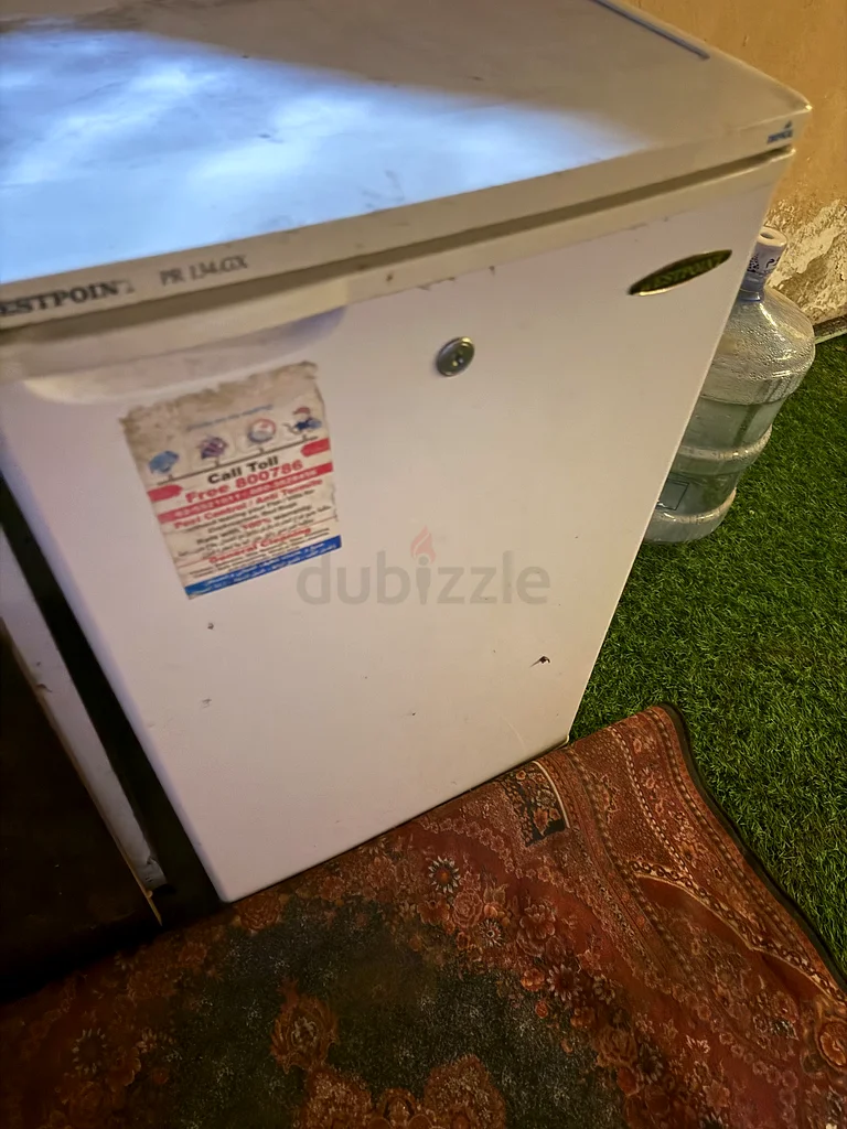 A clean and small fridge for 200 dirhams in Bin Yas63252443102467111