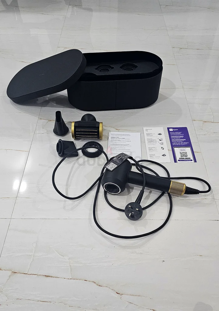 Dyson New Supersonic Hairdryer with 4 attachments, Onyx Gold63243189193987113