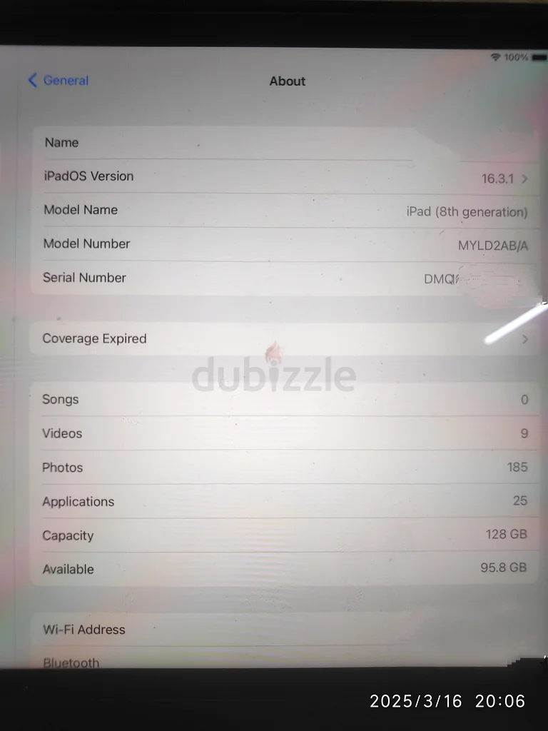 آبل آيباد (الموديل A2270) بحالة ممتازة. صغير الحجم وقوي. للبيع!63214896470147113
