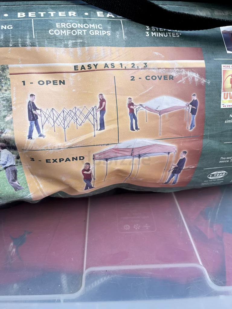 Instant Garden Retreat: Portable Gazebo Awning63220323721473112