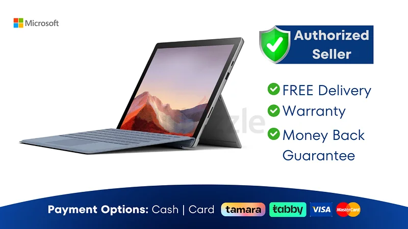 مايكروسوفت سيرفيس برو 7 - كور i5 - 8/256 جيجابايت ● الضمان | التوصيل المجاني | AD5439363266083002627115