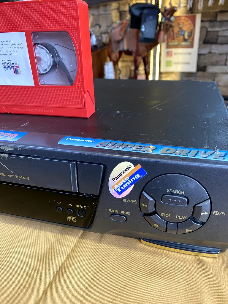 VCR VHS player Panasonic video player Panasonic63263521242882112