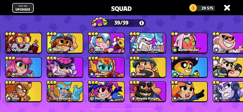 Clash royale account with Squad Busters حساب كلاش رويال و سكودا باسترز63175731990018113