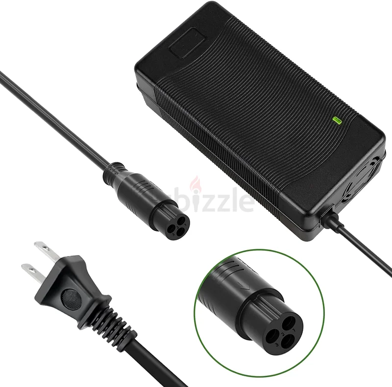 Click and get Tech 54.6V 2A Charger for Electric Scooters, Hoverboards  Ebikes – 48V Lithium Batter632602189145621124