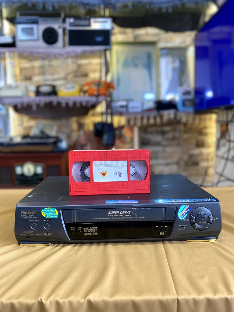 VCR VHS player Panasonic video player Panasonic632635212428821127