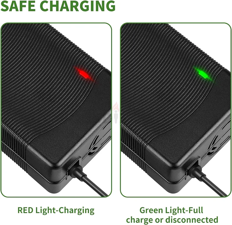 Click and get Tech 54.6V 2A Charger for Electric Scooters, Hoverboards  Ebikes – 48V Lithium Batter63260218914562114