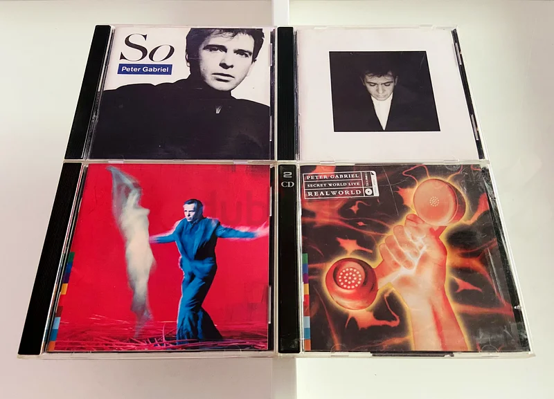 4 Peter Gabriel Music CD’s628668378243851120