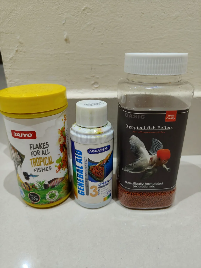 Fish food and medicine Aed 30629306499489311116