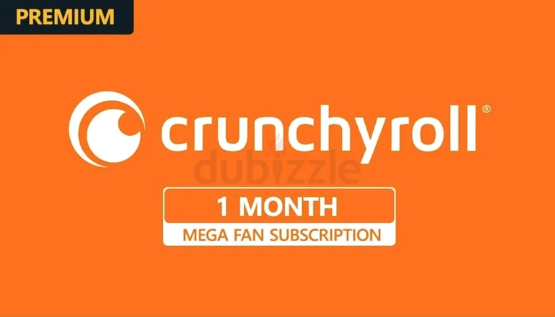 Crunchyroll بريميوم شهر واحد63264067546497111