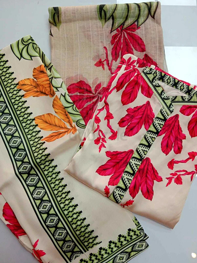 Pakistani Stitched Ladies Silk 3 pcs only 75 AED without Delivery63220330182273114
