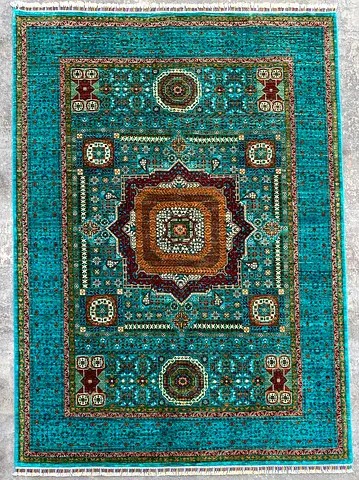 177 x 244 cm | new Handmade Beautiful Mamluk Aryana Carpet Premium Quality