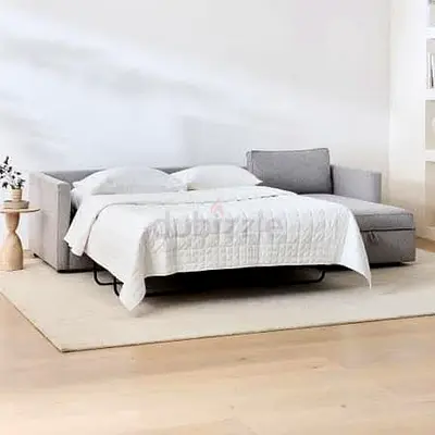 High quality west elm L shape sofa bed