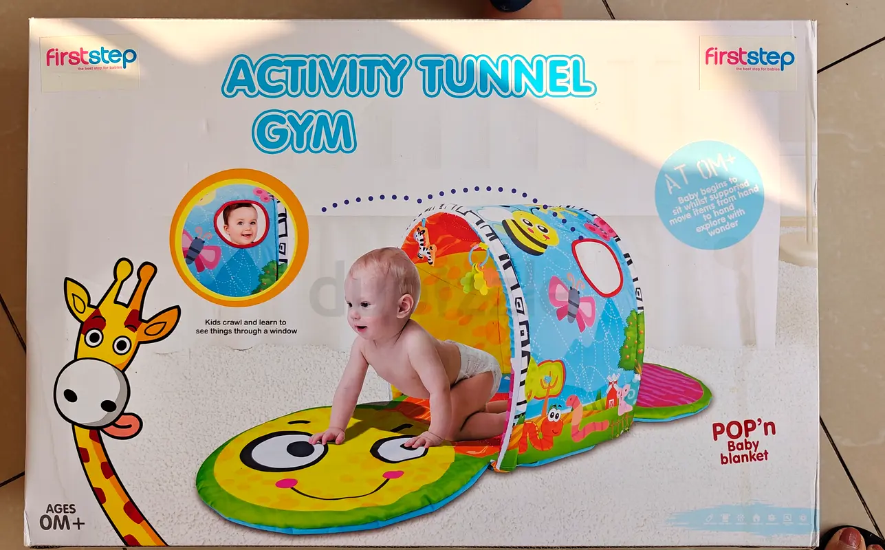 Colorful Baby Play Gym with Hanging Toys