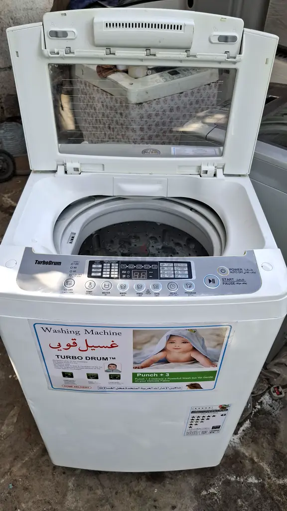 washing Machine fully automatic turbo drum display model LG63243185011585110