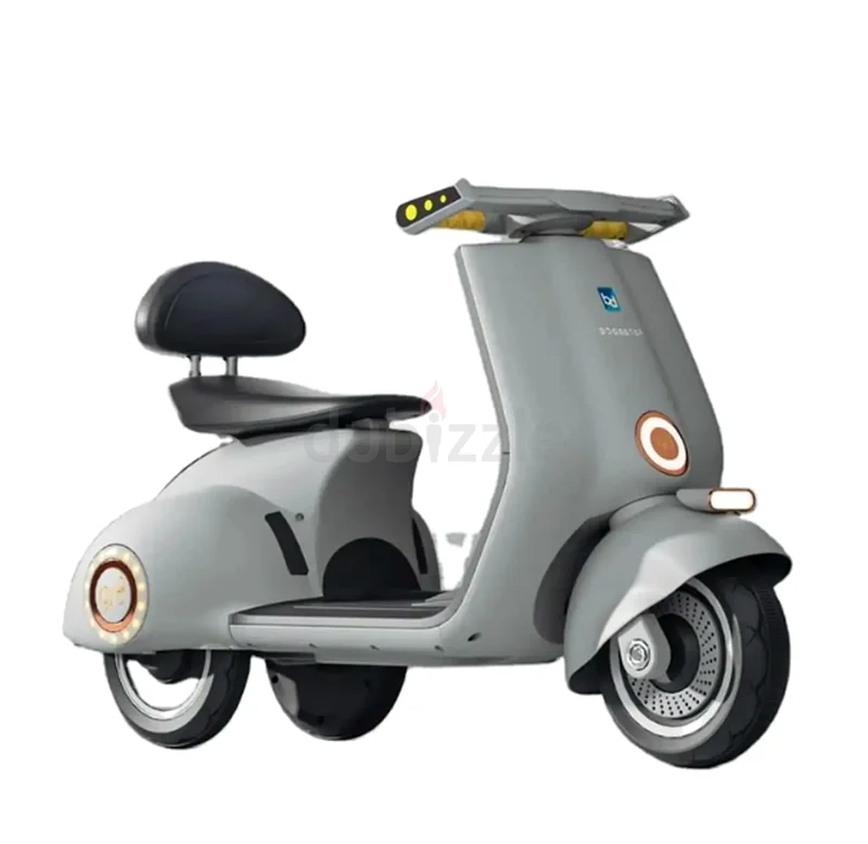 Megastar Ride on 12 v Vespa scooter for kids With flat handle  Parental RC632650931328021122