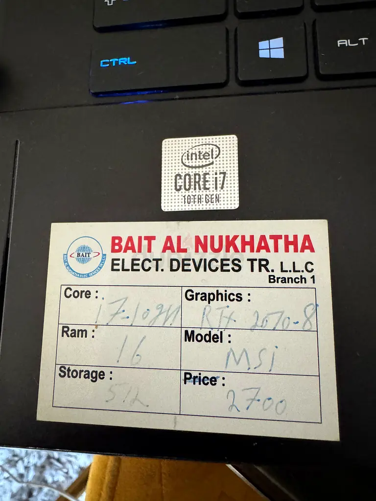 MSI Gaming Laptop for sale63254992281345114