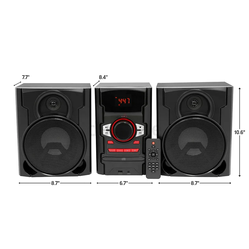 Multifunctional Onn Bluetooth Connectivity CD Player with FM Radio63258651411713111