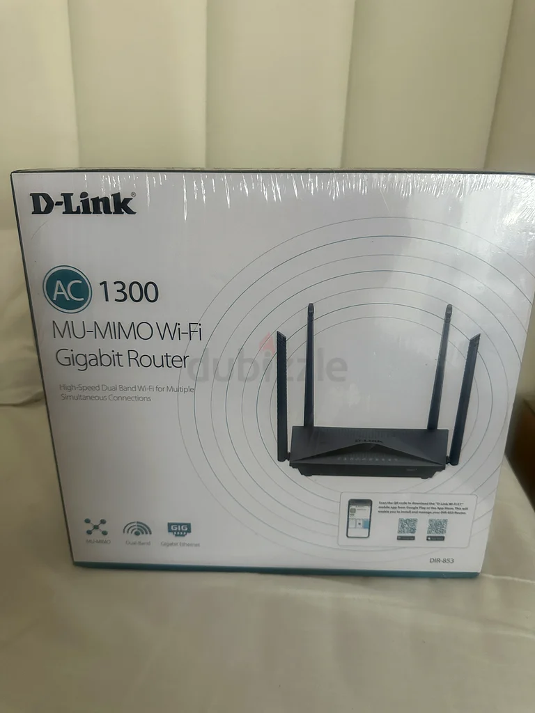 راوتر د-لينك AC 1300 (جديد بالكامل)632560698878741126