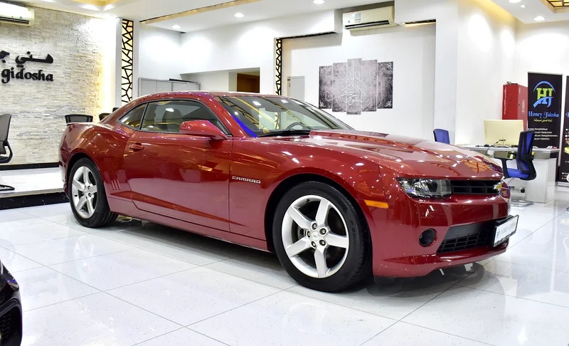 EXCELLENT DEAL for our Chevrolet Camaro ( 2015 Model ) in Red Color GCC Specs63153227770243112