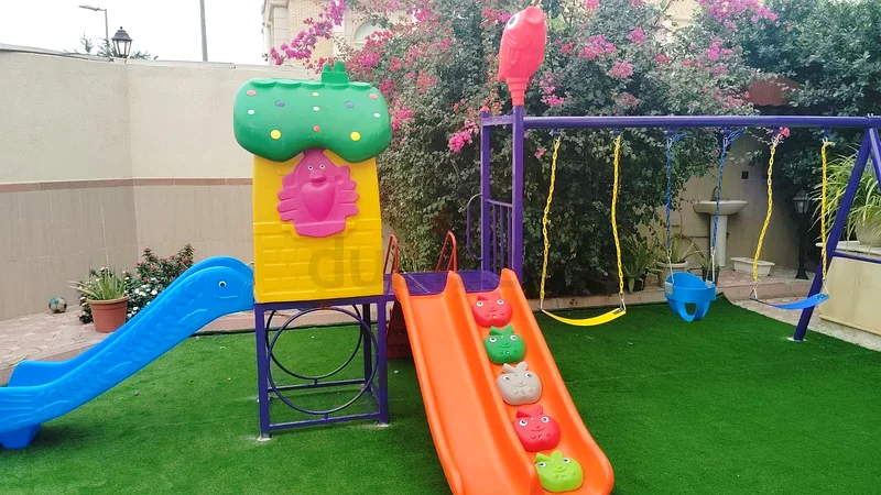 Outdoor Playset with 2 Slides - 3 Swings - 520x280x235 cm63226788446338112