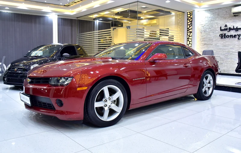 EXCELLENT DEAL for our Chevrolet Camaro ( 2015 Model ) in Red Color GCC Specs63153227770243111
