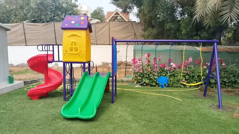 Outdoor Play set with 2 Slides - 3 Swings - 480x285x260 cm63226788476419116