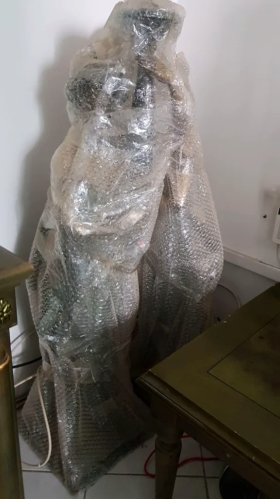مصباح أرضي نحاسي برونزي على الطراز الفرنسي (يمين ويسار)63187230733954111