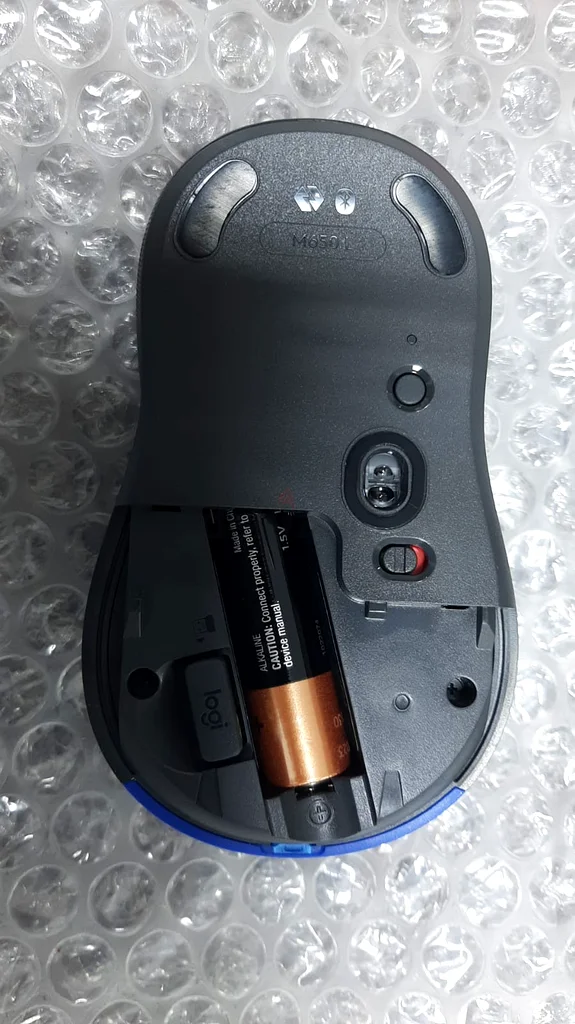 (تخفيض) ماوس لاسلكي لوحيتك سيجناتشر M650 L (910-006232) أزرق63256065844993111