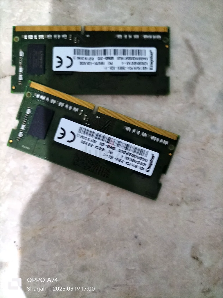 8 GB of ram ( 2x4 ) DDR463257116572675112