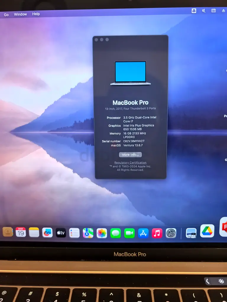 MacBook Pro 13-inch Touch bar 201763254993590914119