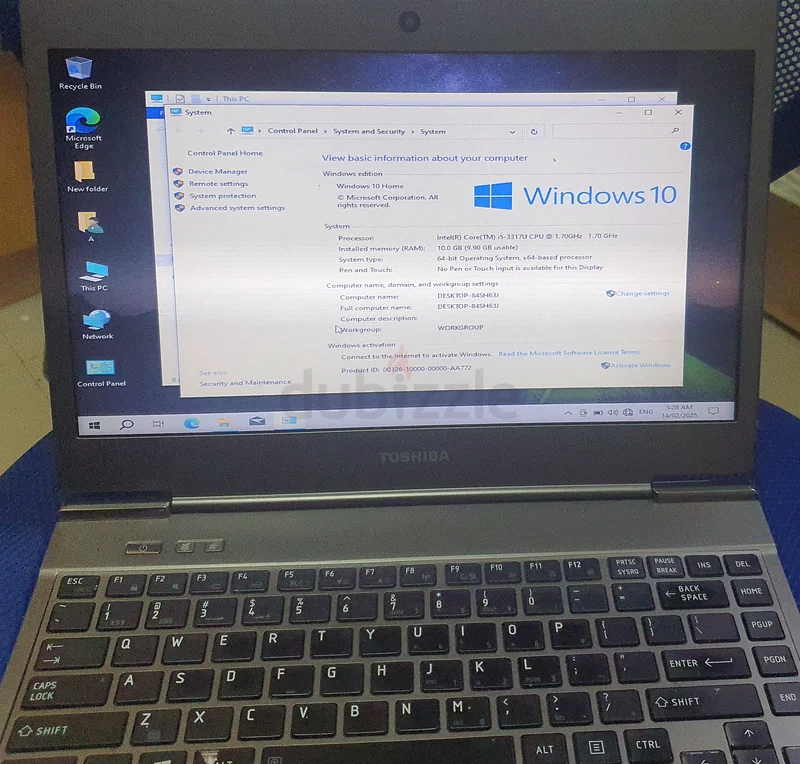 Laptop Toshiba ultra slim core i5632581474410261128