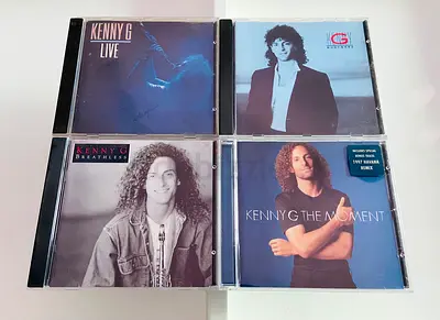 4 Kenny G Music CD’s