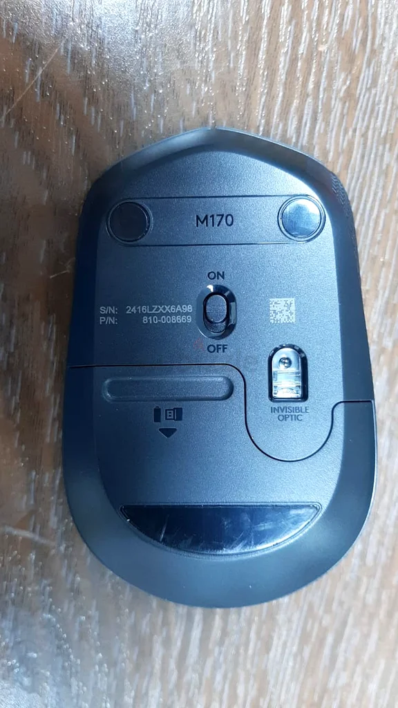 فأرة لوجيتك M170 لاسلكية (910-004642) سوداء63256065838082111