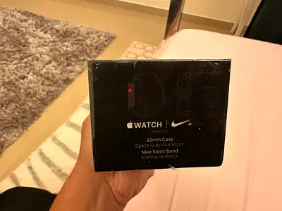 Apple watch series3 Nike  edition 38mm space gray GPS+LTE new with new battery 100% without scratch