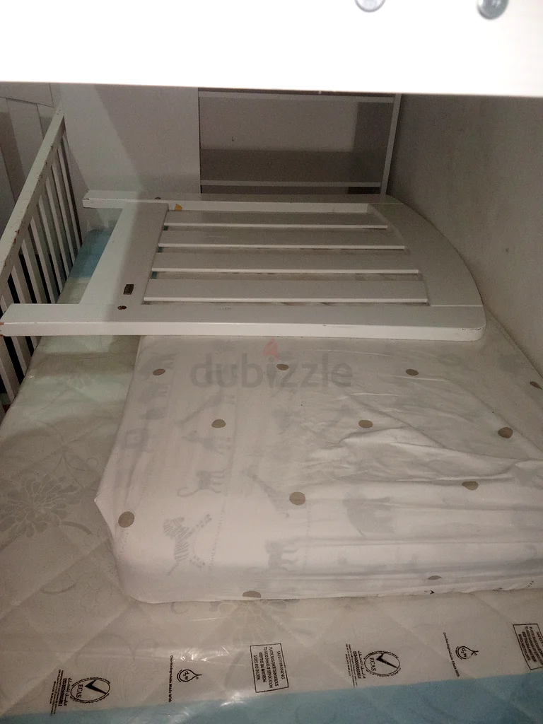 Elegant Baby Cot White Finish63205889292291111