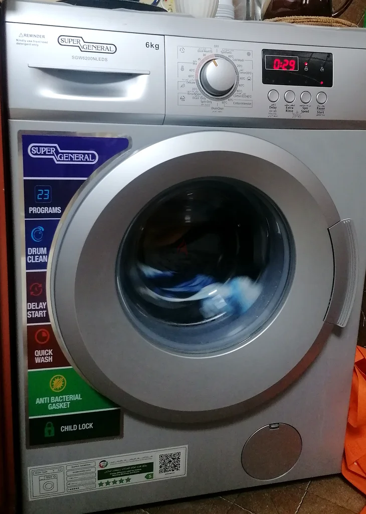 Front loading washing machine - only used for 2 years!63243181905923110