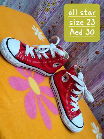 All star kids shoes