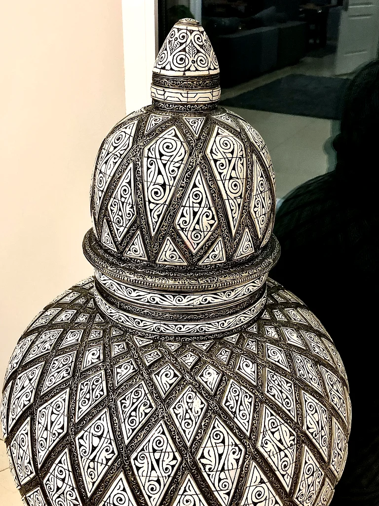 إسطوانة وعاء مغربية كبيرة أصلية63264068930945111