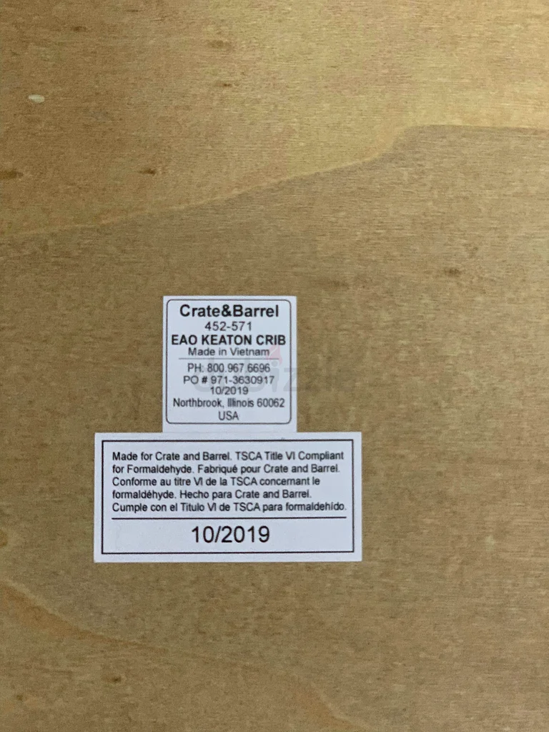 Crate and Barrel Baby Crib63206878399362113