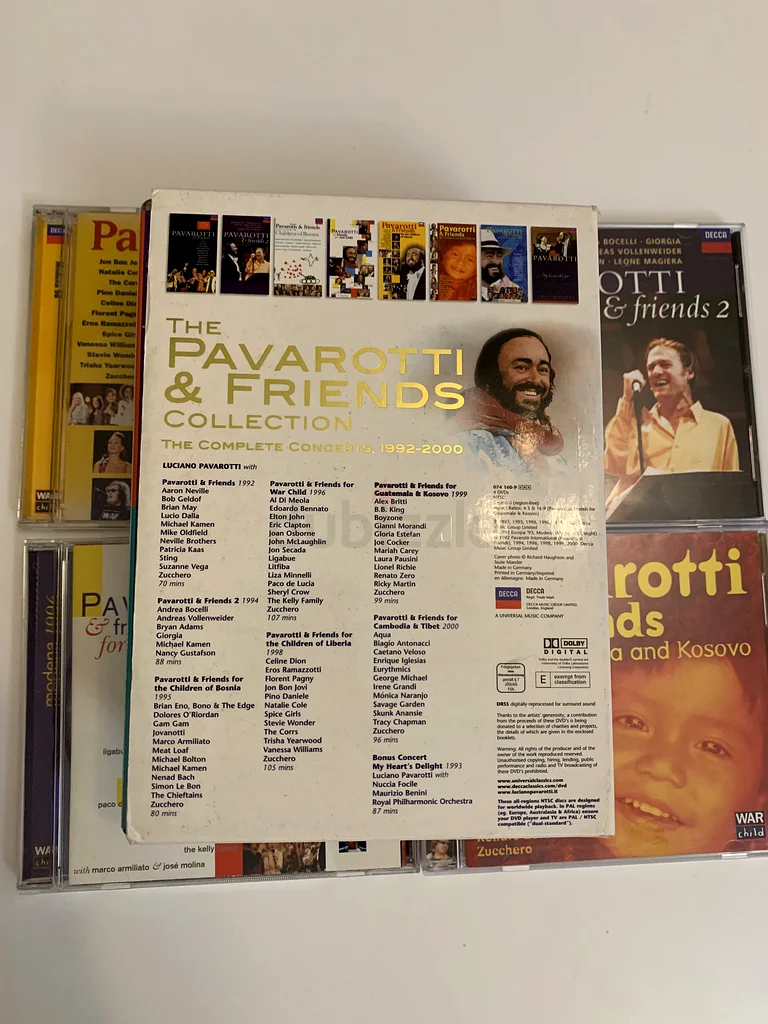 Pavarotti CDS  DVDS63264079319682112