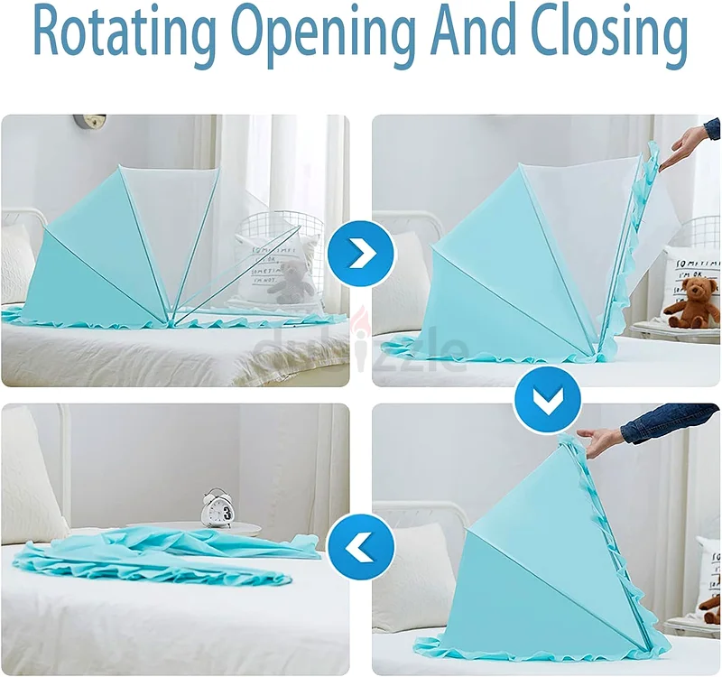 Full Cover Anti-Mosquito Sunscreen Cover Childrens Foldable Bottomless Mosquito NET63196632203905112