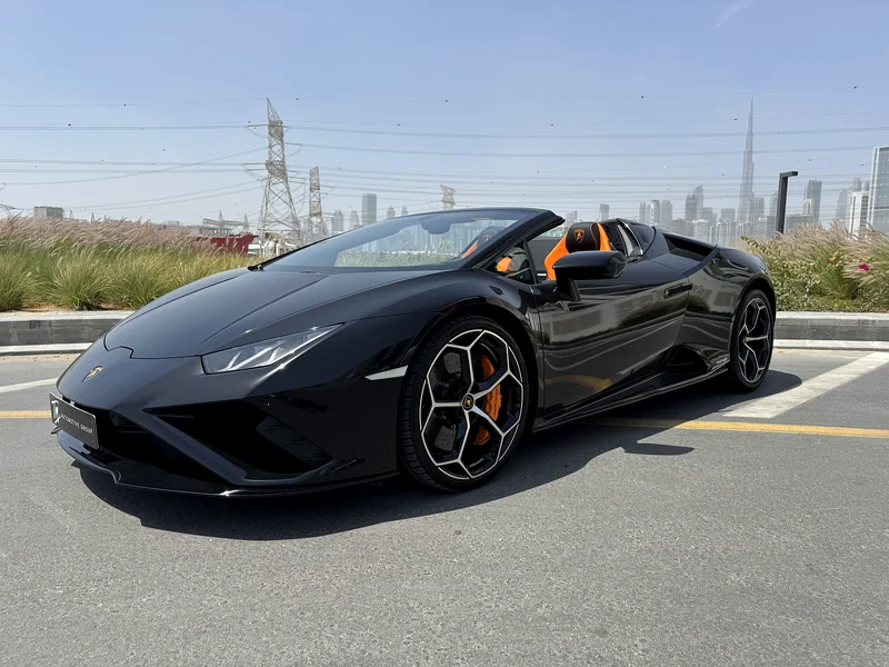 LAMBORGHINI HURACAN EVO SPYDER*GCC*DEALERSHIP WARRANTY*CLEAN SERVICE*ACCIDENT FREE*63231636385666111
