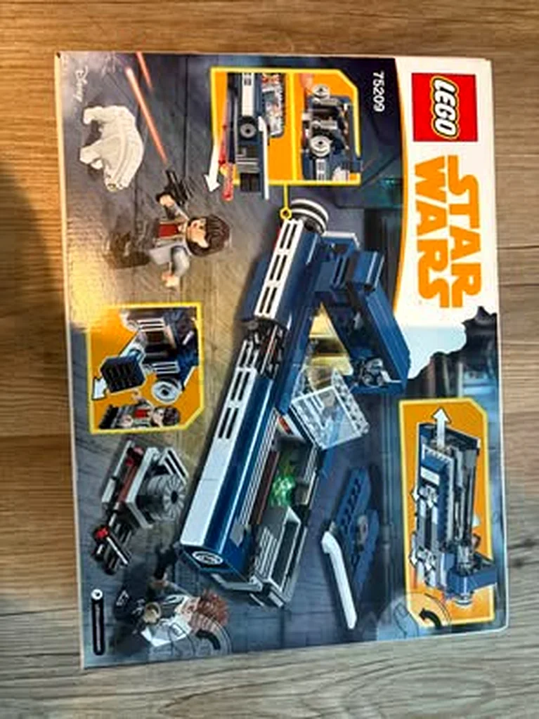 صفقة العلامة التجارية الجديدة LEGO 75209 حرب النجوم سولو هان مركبة السرعة على الارض62865809274113111