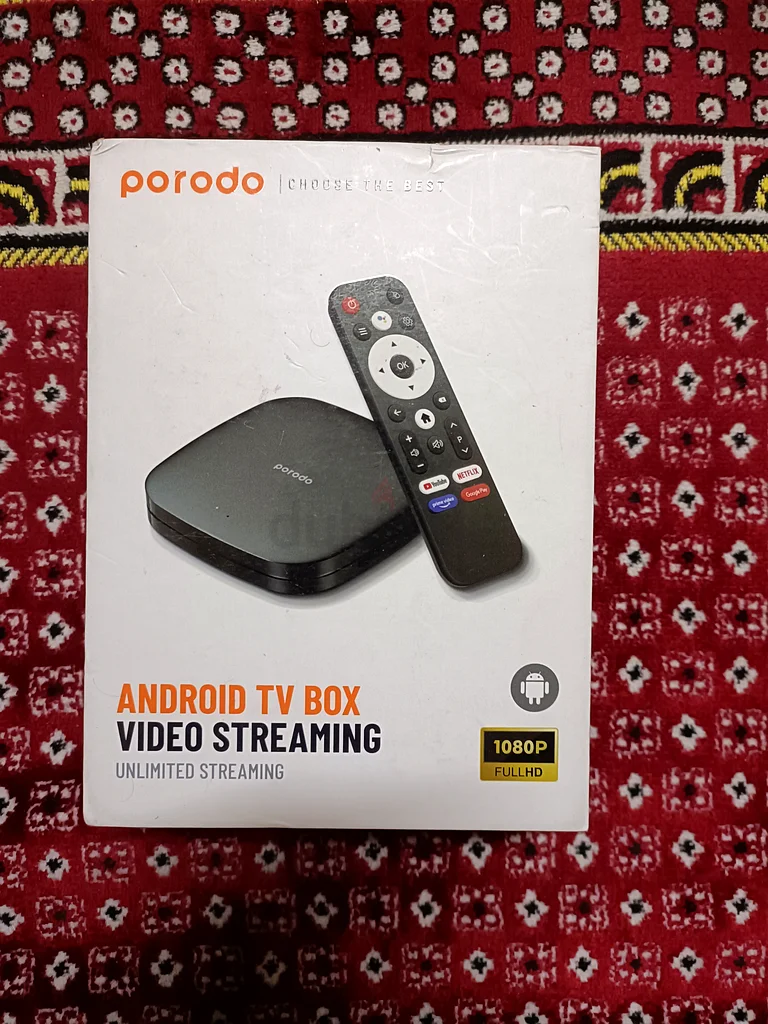 PORODO ANDROID TV BOX VIDEO STREAMING FHD FOR SALE632618256165131127