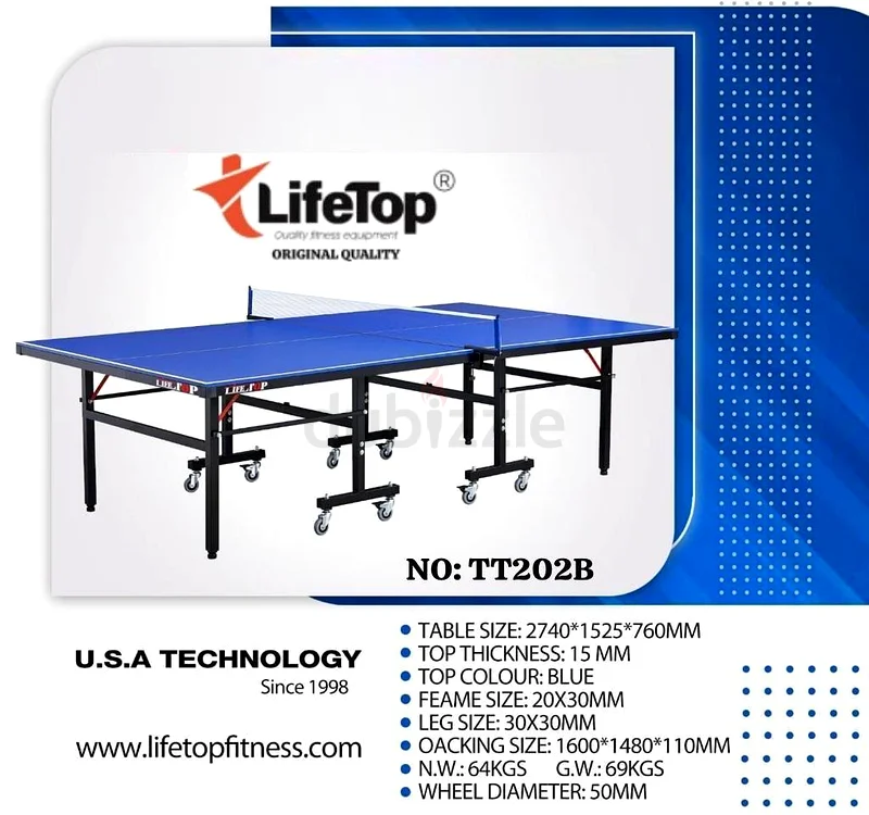 Professional Table Tennis Table by LifeTop - For Serious Players!632452168161291128