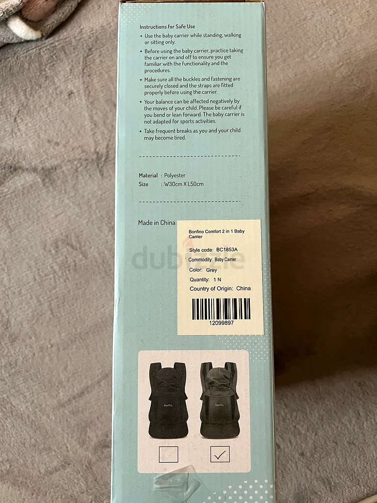 Bonfino Baby Carrier Comfort 2 in 163204856843265112