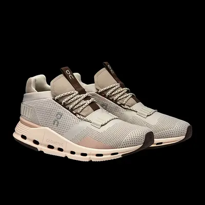 On Cloudnova beige/pink Unisex Shoes